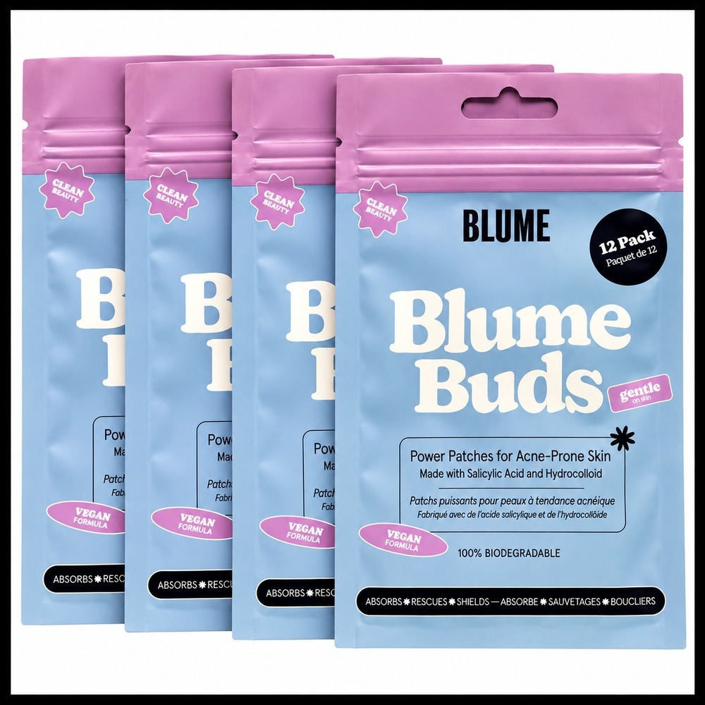 Blume Buds Power Patches for Acne-Prone Skin 48 Patches Salicylic Acid Vegan